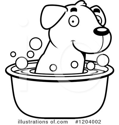 Royalty-Free (RF) Labrador Clipart Illustration by Cory Thoman - Stock Sample #1204002