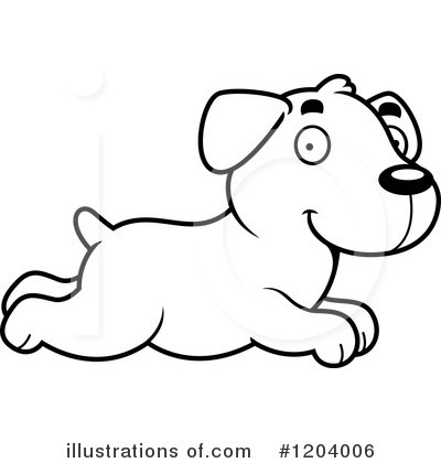 Royalty-Free (RF) Labrador Clipart Illustration by Cory Thoman - Stock Sample #1204006