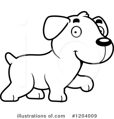 Royalty-Free (RF) Labrador Clipart Illustration by Cory Thoman - Stock Sample #1204009