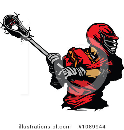 Royalty-Free (RF) Lacrosse Clipart Illustration by Chromaco - Stock Sample #1089944