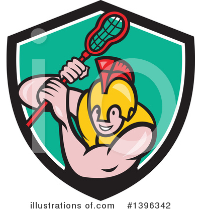 Royalty-Free (RF) Lacrosse Clipart Illustration by patrimonio - Stock Sample #1396342