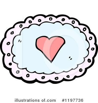 Royalty-Free (RF) Lacy Label Clipart Illustration by lineartestpilot - Stock Sample #1197736