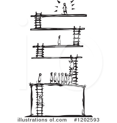 Royalty-Free (RF) Ladder Clipart Illustration by xunantunich - Stock Sample #1202593
