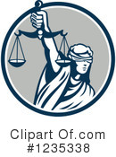 Lady Justice Clipart #1235338 by patrimonio