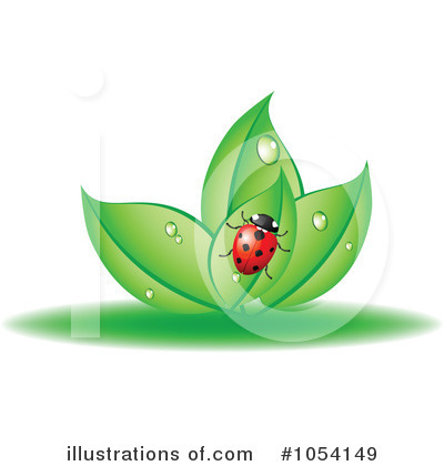 Royalty-Free (RF) Ladybug Clipart Illustration by vectorace - Stock Sample #1054149