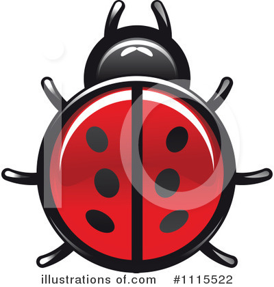 Ladybug Clipart #1115522 by Vector Tradition SM