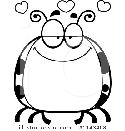 Royalty-Free (RF) Ladybug Clipart Illustration by Cory Thoman - Stock Sample #1143408