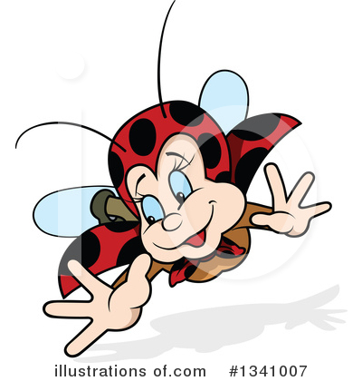 Royalty-Free (RF) Ladybug Clipart Illustration by dero - Stock Sample #1341007