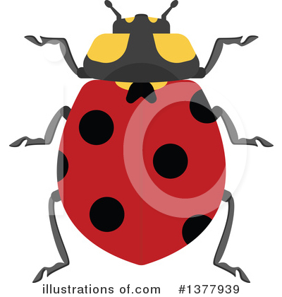 Ladybug Clipart #1377939 by Vector Tradition SM