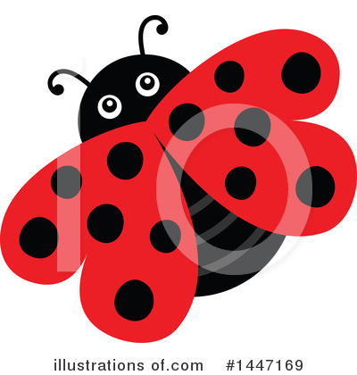 Royalty-Free (RF) Ladybug Clipart Illustration by visekart - Stock Sample #1447169