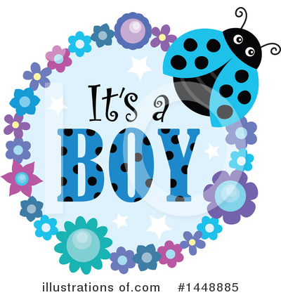 Its A Boy Clipart #1448885 by visekart