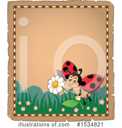 Royalty-Free (RF) Ladybug Clipart Illustration by visekart - Stock Sample #1534821