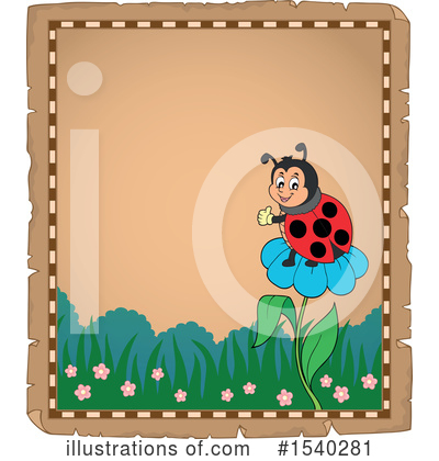 Royalty-Free (RF) Ladybug Clipart Illustration by visekart - Stock Sample #1540281