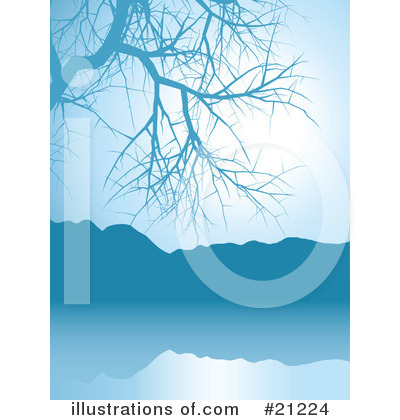 Royalty-Free (RF) Lake Clipart Illustration by elaineitalia - Stock Sample #21224
