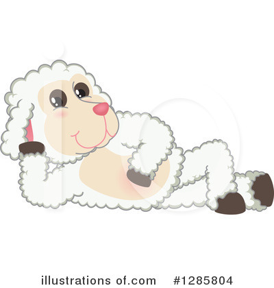 Lamb Clipart #1285804 by Mascot Junction