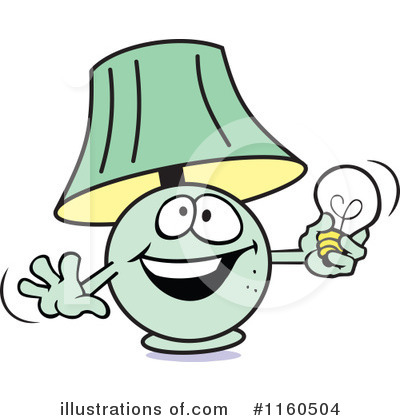 Lamp Clipart #1160504 by Johnny Sajem