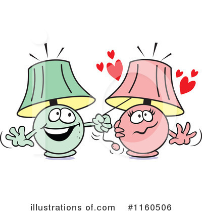 Royalty-Free (RF) Lamp Clipart Illustration by Johnny Sajem - Stock Sample #1160506