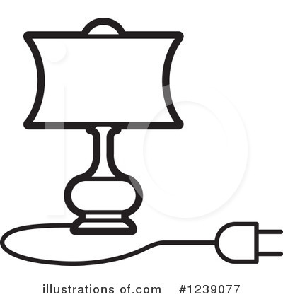 Royalty-Free (RF) Lamp Clipart Illustration by Lal Perera - Stock Sample #1239077