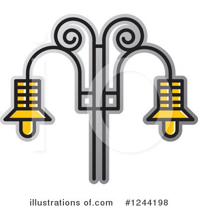 Royalty-Free (RF) Lamp Clipart Illustration by Lal Perera - Stock Sample #1244198