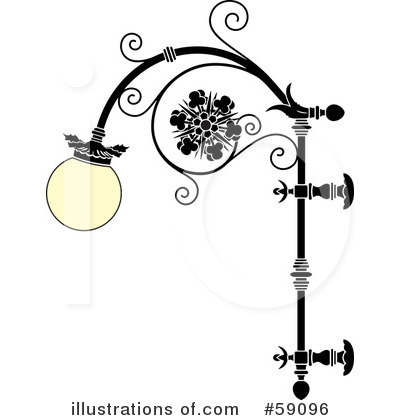 Royalty-Free (RF) Lamp Clipart Illustration by Frisko - Stock Sample #59096