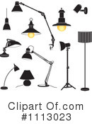 Lamps Clipart #1113023 by Frisko