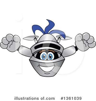 Lancer Clipart #1361039 by Mascot Junction