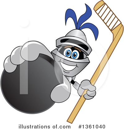 Lancer Clipart #1361040 by Mascot Junction
