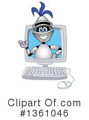 Lancer Clipart #1361046 by Mascot Junction