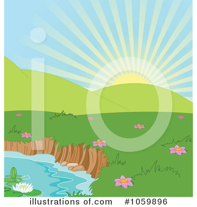 Pond Clipart #1059896 by Pushkin