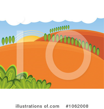 Royalty-Free (RF) Landscape Clipart Illustration by MilsiArt - Stock Sample #1062008