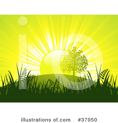 Royalty-Free (RF) Landscape Clipart Illustration by elaineitalia - Stock Sample #37050