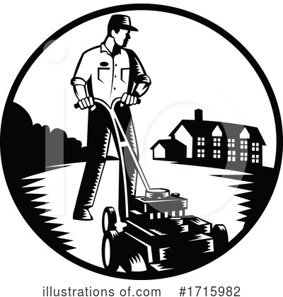 Mowing Clipart #1715982 by patrimonio