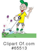Landscaping Clipart #65513 by Dennis Holmes Designs