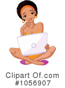 Laptop Clipart #1056907 by Pushkin