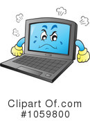 Laptop Clipart #1059800 by visekart