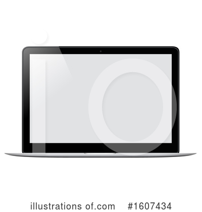 Royalty-Free (RF) Laptop Clipart Illustration by dero - Stock Sample #1607434