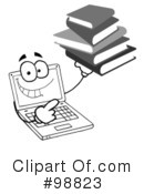 Laptop Clipart #98823 by Hit Toon