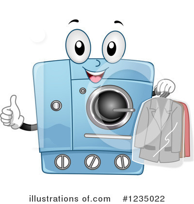 Royalty-Free (RF) Laundry Clipart Illustration by BNP Design Studio - Stock Sample #1235022
