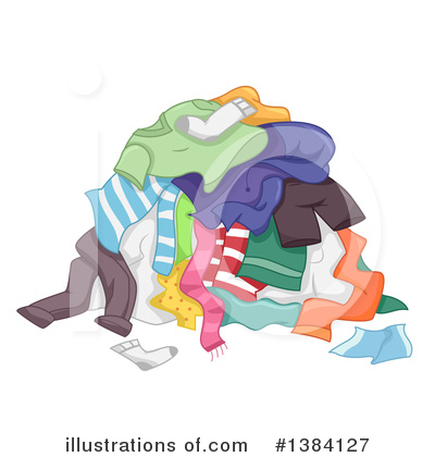 Royalty-Free (RF) Laundry Clipart Illustration by BNP Design Studio - Stock Sample #1384127