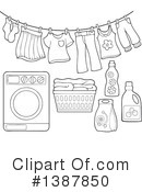 Laundry Clipart #1387850 by visekart