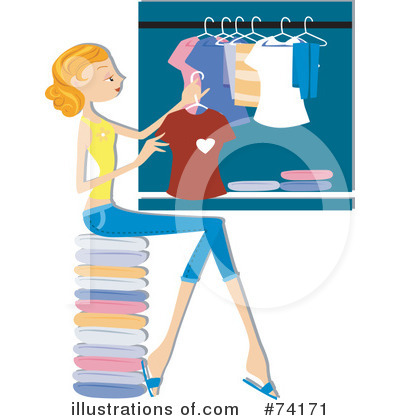Royalty-Free (RF) Laundry Clipart Illustration by BNP Design Studio - Stock Sample #74171