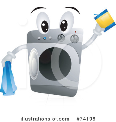 Washing Machine Clipart #74198 by BNP Design Studio