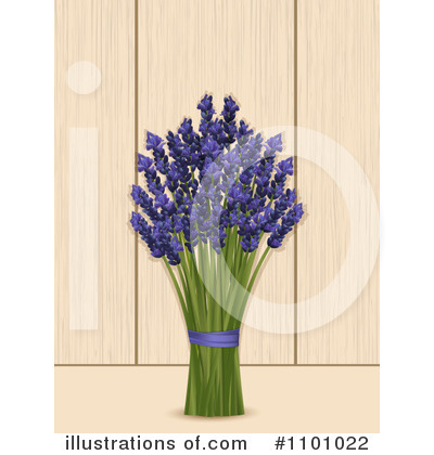Royalty-Free (RF) Lavender Clipart Illustration by elaineitalia - Stock Sample #1101022