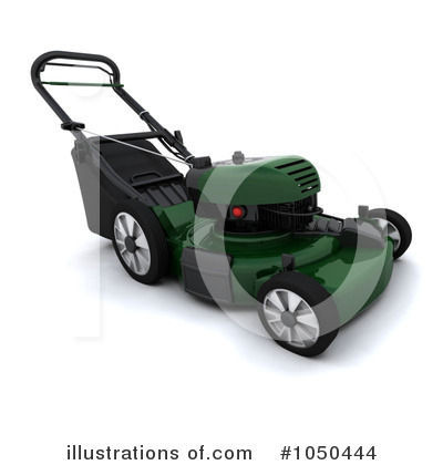 Lawnmower Clipart #1050444 by KJ Pargeter
