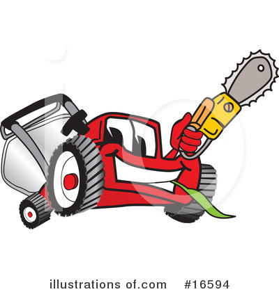 Lawn Mower Clipart #16594 by Toons4Biz
