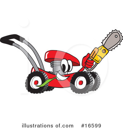 Lawn Mower Clipart #16599 by Toons4Biz