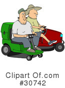 Lawn Mower Clipart #30742 by djart