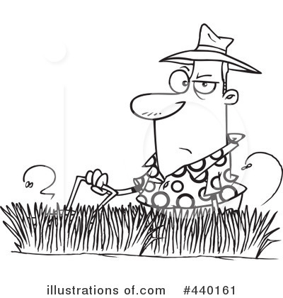 Landscaper Clipart #440161 by toonaday