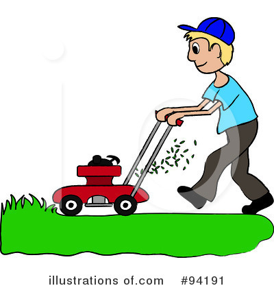 Lawn Mower Clipart #94191 by Pams Clipart
