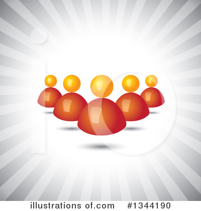 Royalty-Free (RF) Leader Clipart Illustration by ColorMagic - Stock Sample #1344190